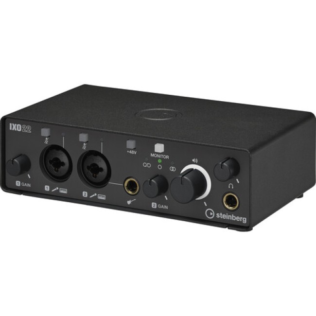Steinberg IXO22 USB-C Audio Interface - Black